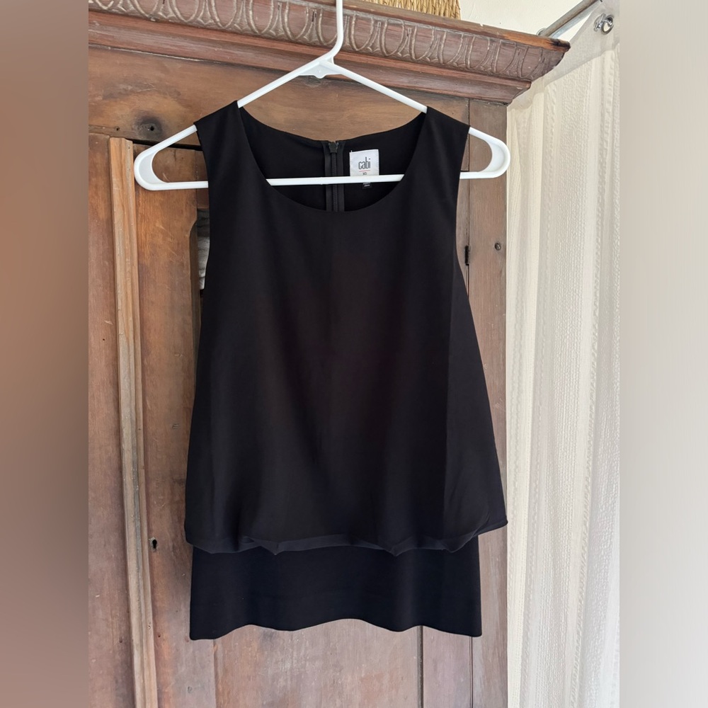 Cabi black indulgence top size XS style 5226